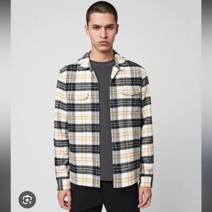 Allsaints Lenado Flannel Shirt